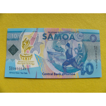 bankovka 10 tala Samoa...