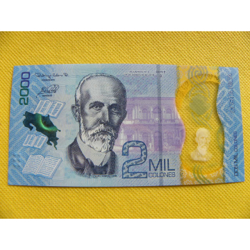 bankovka 2000 colones...