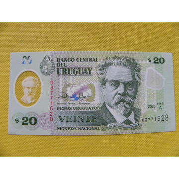 bankovka 20 pesos Uruguay...