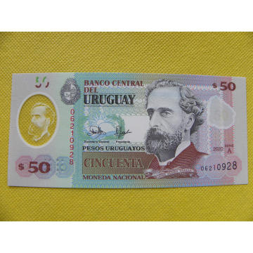 bankovka 50 pesos Uruguay...