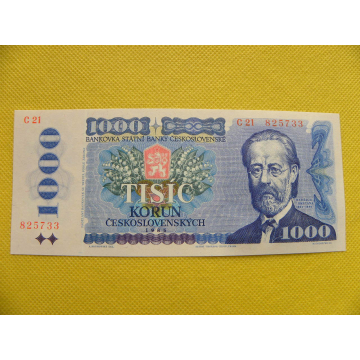 1000.- Kčs/1985 série C 21