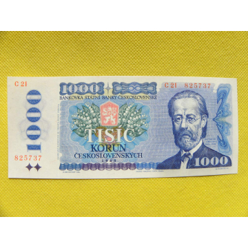 1000.- Kčs/1985 série C 21