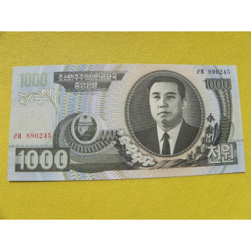 bankovka 1000 won Severní...