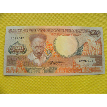 bankovka 500 gulden...