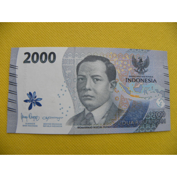 bankovka 2000 rupiah...