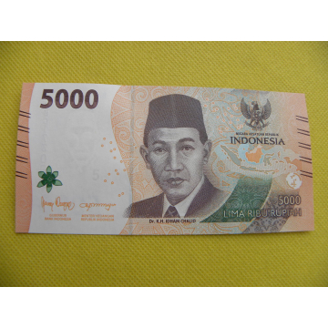 bankovka 5000 rupiah...