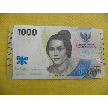 bankovka 1000 rupiah...