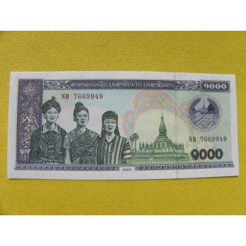 bankovka 1000 kip Laos 2003...