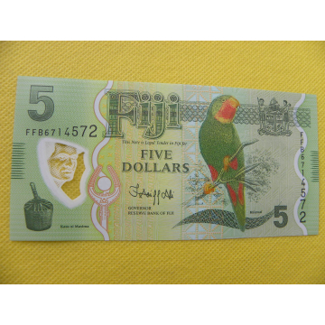 bankovka 5 dollars - Fiji...
