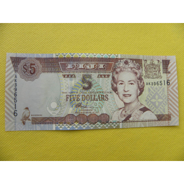 bankovka 5 dollars - Fiji...
