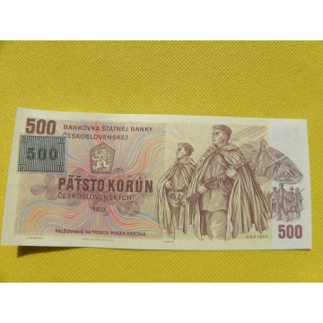 500.- Kčs/1973 kolek 1993...