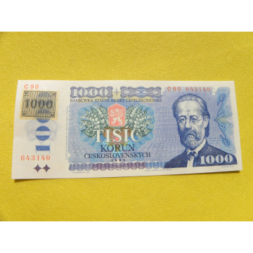 1000.- Kčs/1985 kolek 1993...