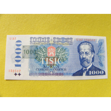 1000.- Kčs/1985 kolek 1993...