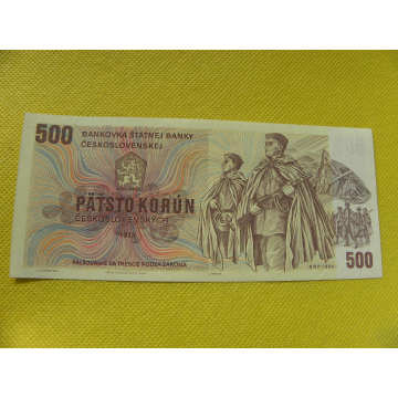 500.- Kčs/1973 série U 49