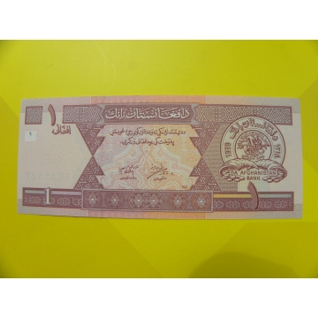 bankovka 1 afghání 