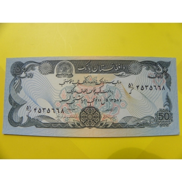 bankovka 50 afghání