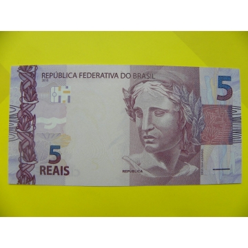 bankovka 5 reais - série AA
