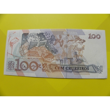 bankovka 100 cruzeiros - série A