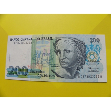 bankovka 200 cruzeiros - série A