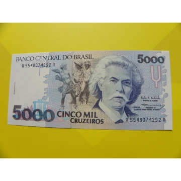bankovka 5000 cruzeiros - séria A