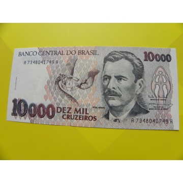 bankovka 10 000 cruzeiros - série A
