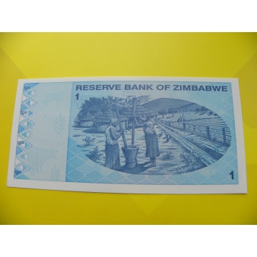 bankovka 1 Zimbabwský dolar - série AA