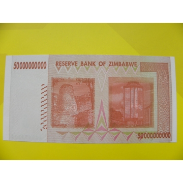 bankovka 50 miliard Zimbabwských dolarů - série AB