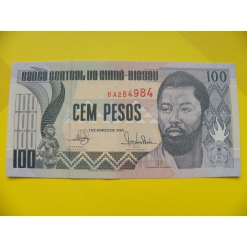 bankovka 100 pesos - série BA