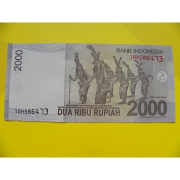 bankovka 2000 rupií