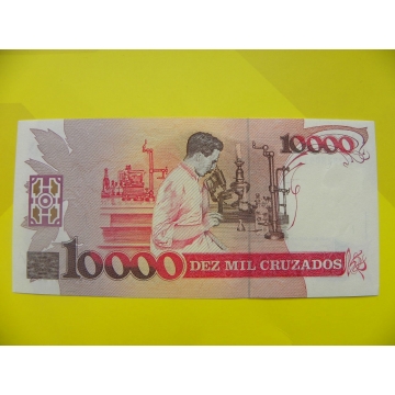 bankovka 10 000 Cruzados - série A